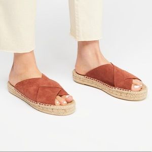 Free People Tuscan Espadrilles in Taupe